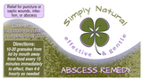 Simply Natural Abscess Remedy 20g