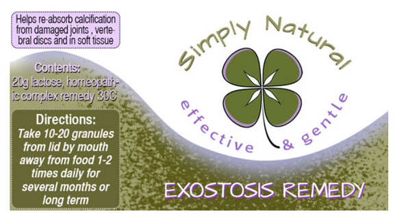 Simply Natural Exostosis Remedy 20g