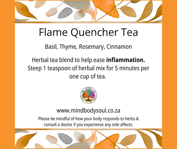 Mind Body Soul Wellness Flame Quencher Tea