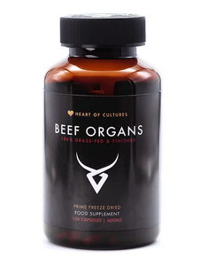Heart of Cultures Freeze Dried Beef Organs