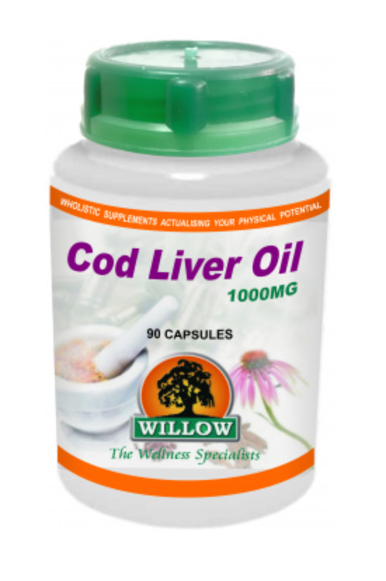 Willow Cod Liver Oil capsules