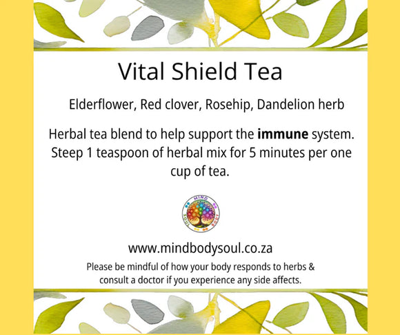 Mind Body Soul Wellness Vital Shield Tea
