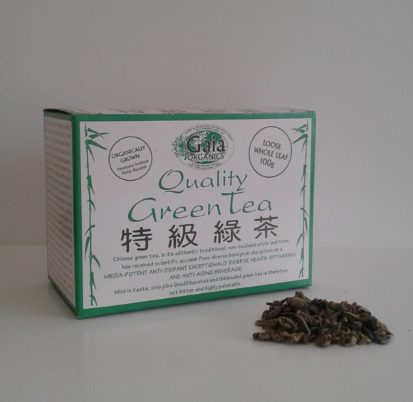 Gaia Organic Green Tea Loose 100g