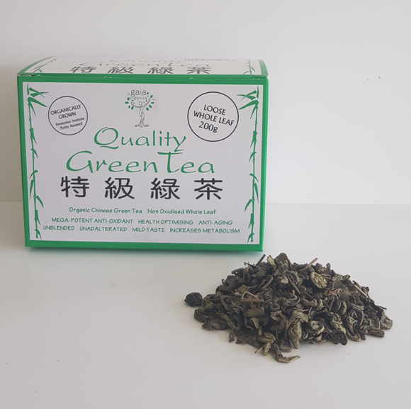 Gaia Organic Green Tea Loose 200g