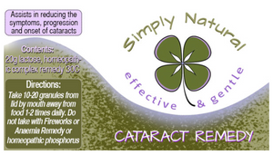 Simply Natural Cataract  Remedy 20g