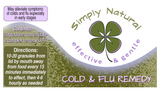 Simply Natural Cold & Flu  Remedy 20g