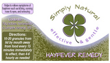 Simply Natural Hayfever Remedy 20g