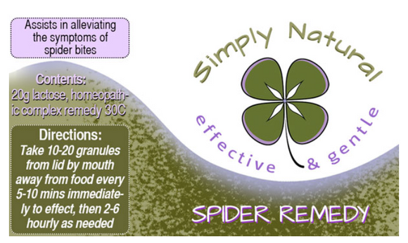 Simply Natural Spider Remedy 20g