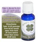 Simply Natural Travel Sick Remedy 20g