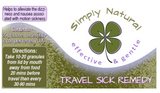 Simply Natural Travel Sick Remedy 20g