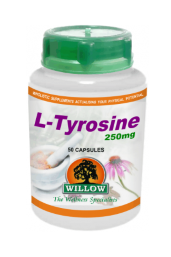Willow L-Tyrosine 50 Capsules