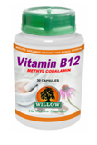 Willow Vitamin B12 30 Capsules
