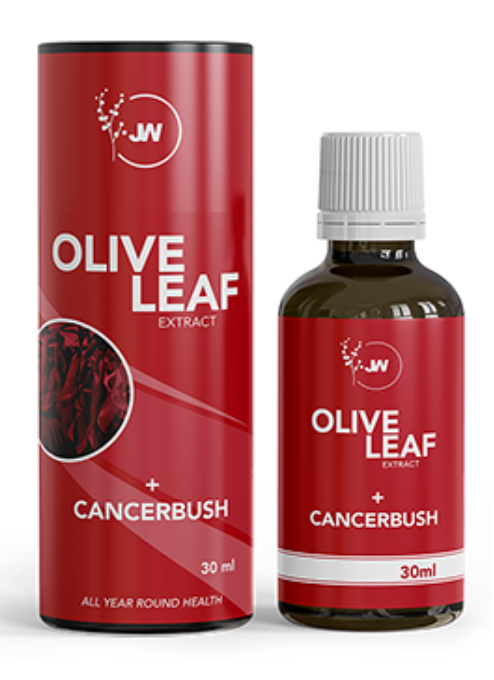 Just Wellness Olive Leaf & Cancerbush Extract Tincture 30ml
