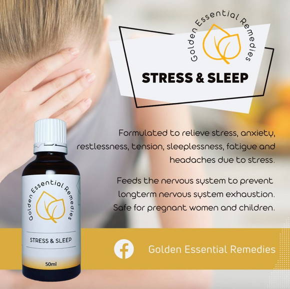 Golden Essential Stress & Sleep Remedy 50ml