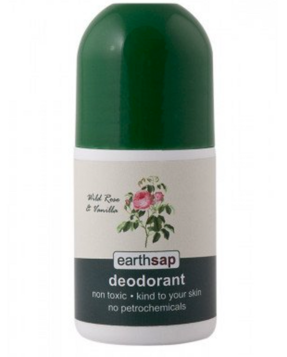 Earthsap Roll-on Deodorant - Wild Rose & Vanilla