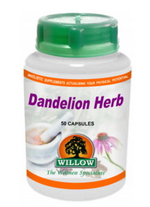 Willow Dandelion Herb 50 Capsules