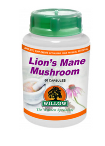 Willow Lion's Mane Mushroom 60 Capsules