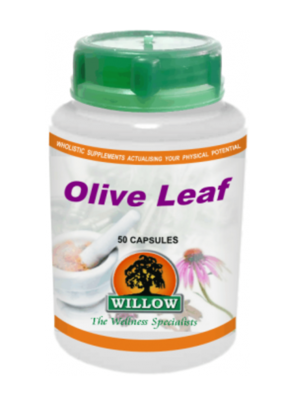 Willow Olive Leaf 50 Capsules