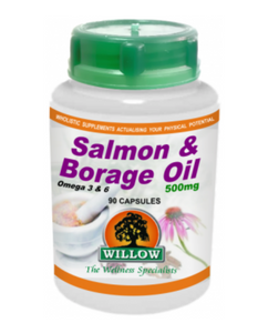 Willow Salmon & Borage Oil Capsules