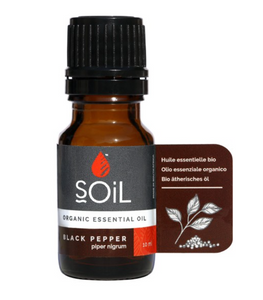 Soil Organic Black Pepper (Piper Nigrum)
