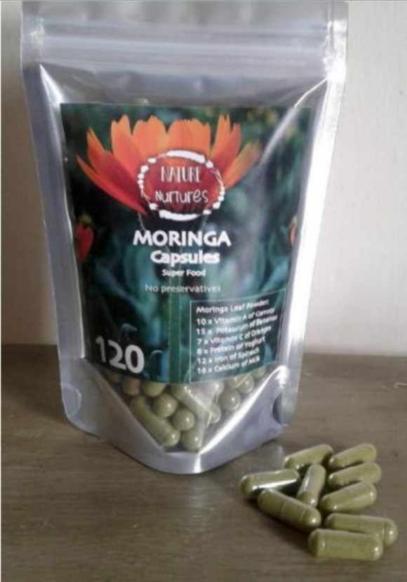 Nature Nurtures Moringa Capsules 120