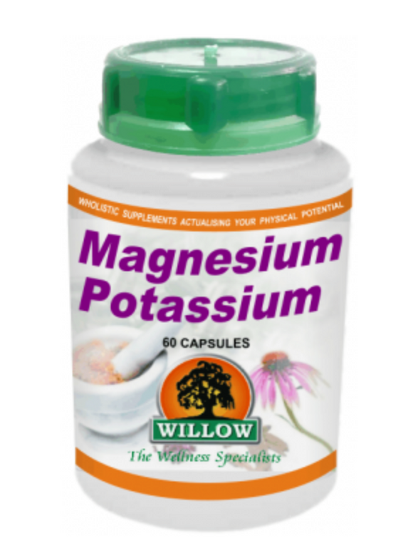 Willow Magnesium Potassium Capsules