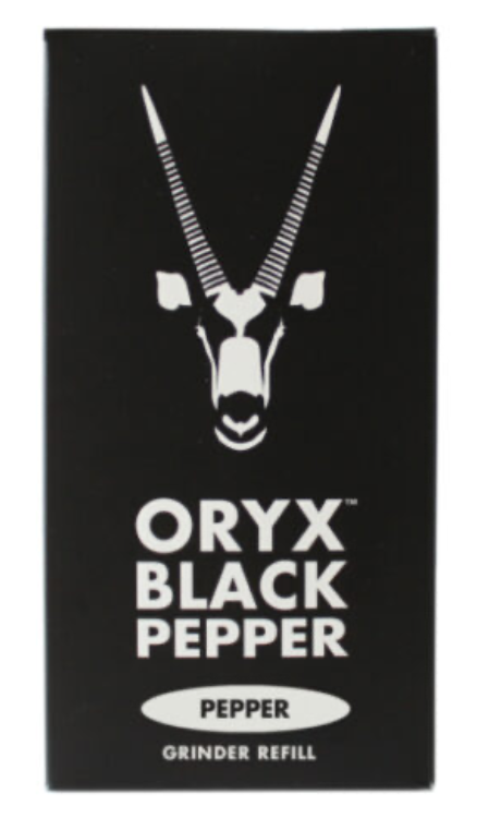 Oryx Black Pepper Refill Box 100g