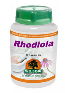 Willow Rhodiola 50 Capsules