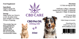 CBD Care Pet Oil 30ml