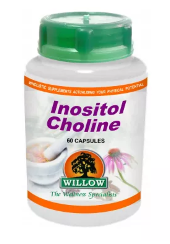 Willow Inositol Choline 60 Capsules